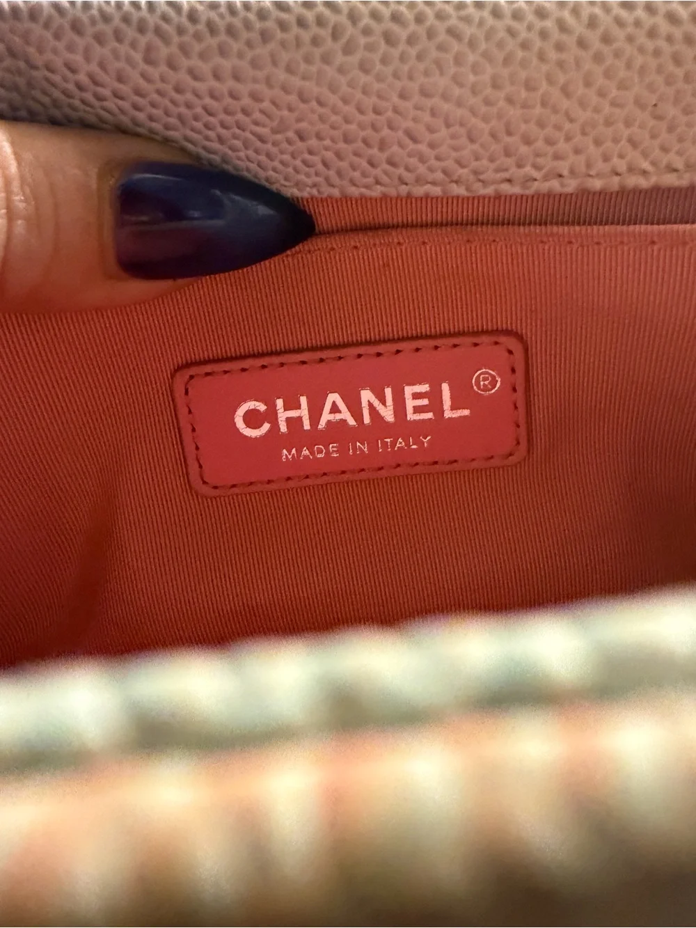 Authentic Chanel Mini π Boy Bag π - Picture 10 of 15